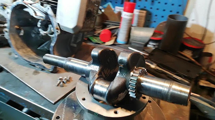 Főtengely egyengetése, új szerszám készítésével (Straightening the crankshaft by making a new tooll)