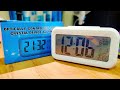 Best Digital Alarm Clock with Temperature &amp; Light Sensor | Techsovvy