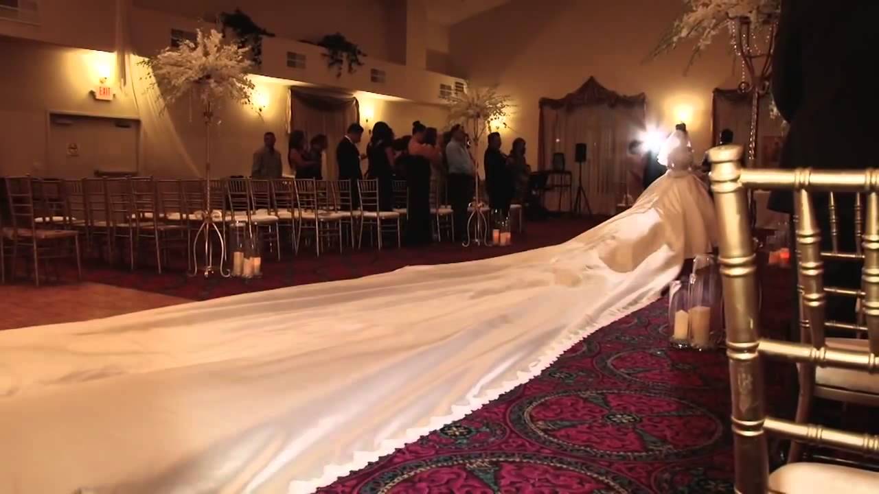 Super Long Train Wedding Dresses