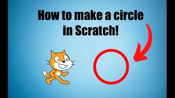 How to draw a perfect circle in Scratch!