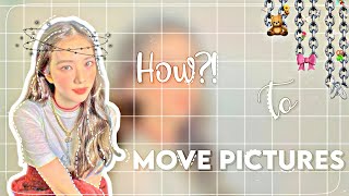 شــــرح🔎📲| كيــــف احــــرك الصــــور🪐🥢؟! ˚ screenshot 5