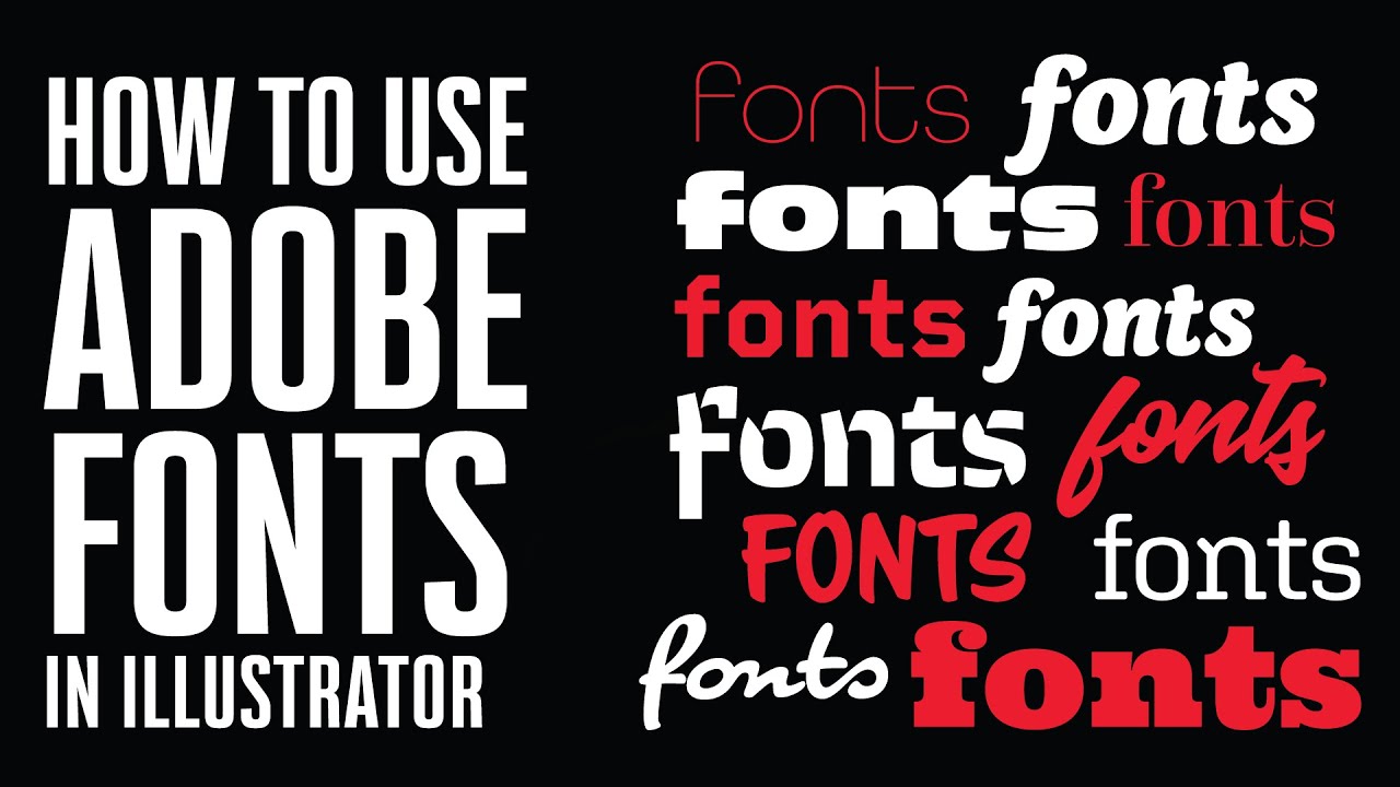 adobe illustrator fonts download free