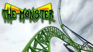 The Monster HD Front Seat On Ride POV & Review. Great Gerstlauer Infinity Coaster At Adventureland!