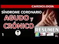 RESUMEN: Angina ESTABLE, INESTABLE, INFARTO con ST, sin ST, ALGORITMO y MANEJO - Guidelines ESC-AHA