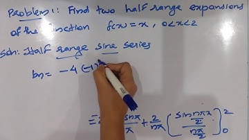 HALF RANGE EXPANSION [CLASS 2](For fourth sem BSc complementary Mathematics)