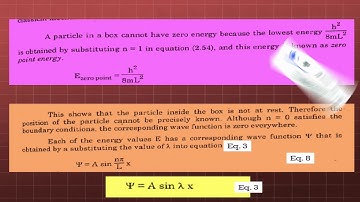 Particle In One Dimensional Box Part II (Urdu/Hindi/English)