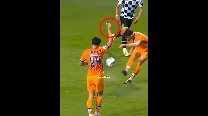 Accidental penalty ✋