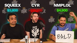 Squeex plays Twitch Trivia with nmplol and cyr