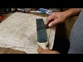 Stropping Demo Using Hutsuls Strop