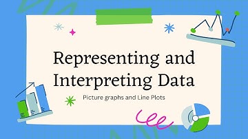 Representing and Interpreting Data:  Picture Graphs and Line Plots