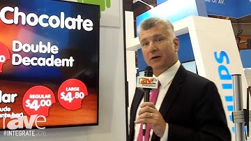 Integrate 2016: Philips Features the DL Series of Displays With Embedded Android Digital Signage