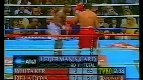 Oscar De La Hoya vs Pernell Whitaker 12.4.1997 - W...
