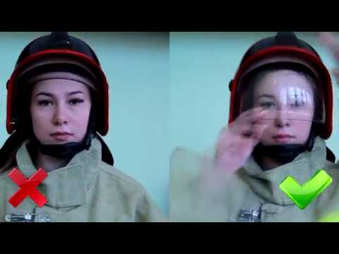Как быстро одеть боевку пожарного