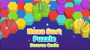 Hexa Sort Puzzle Game in Unity | Full Source Code for Sale on Unity Asset Store!