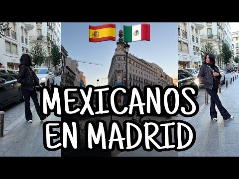 UN DIA EN MADRID mi PRIMER dia de MEXICANA en ESPAÑA