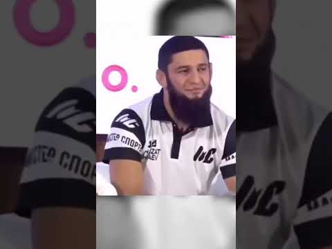 Хамзат Чимаев растрогался