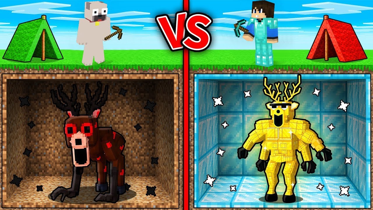 DANI vs KIIS 99 ÉJSZAKA BÁNYÁSZ KIHÍVÁS A MINECRAFTBAN!