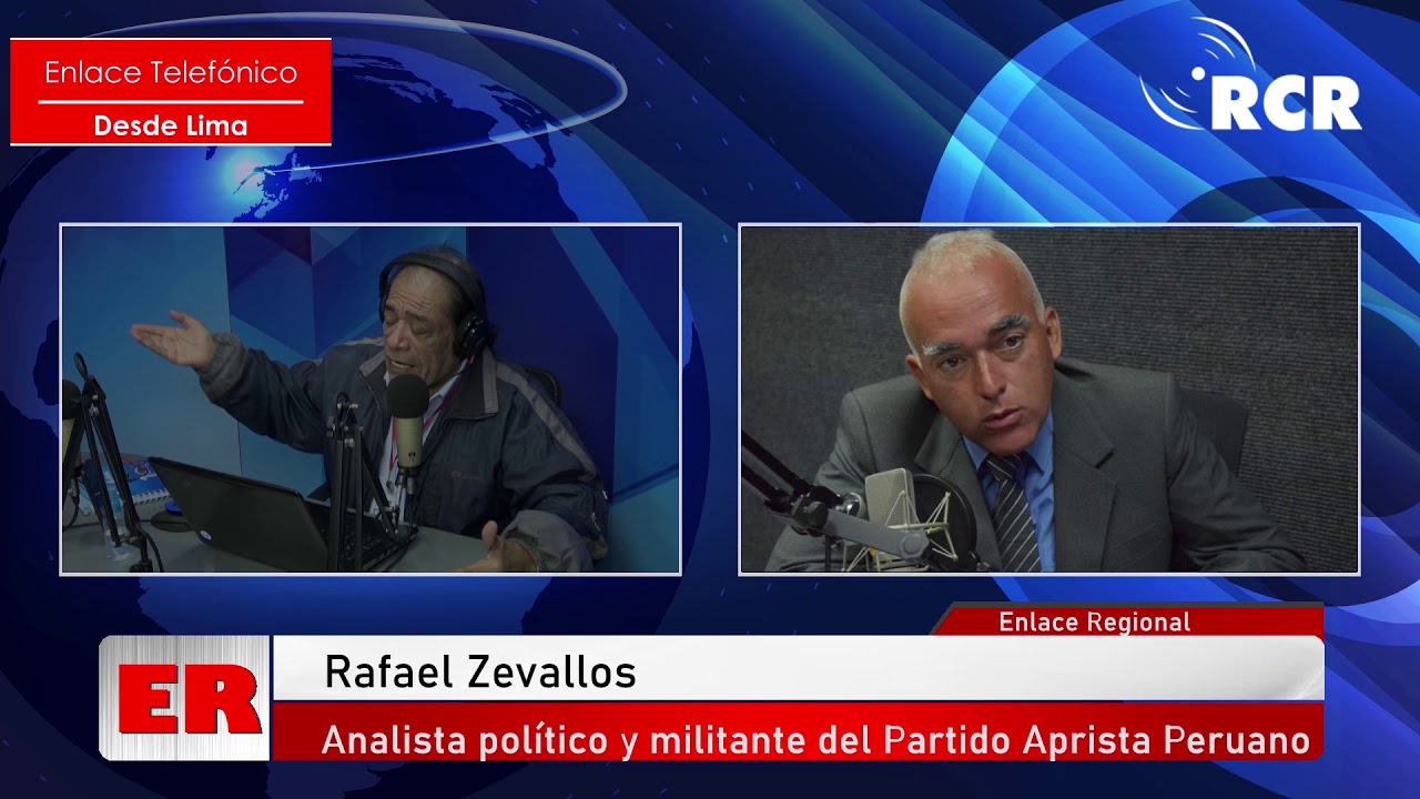 ENTREVISTA A RAFAEL ZEVALLOS, ANALISTA EN TEMAS POLÍTICOS, MILITANTE DEL PARTIDO APRISTA.