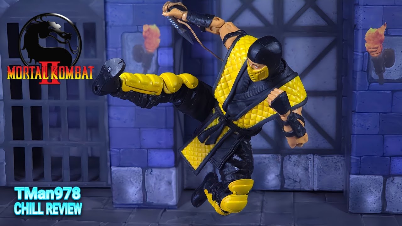 McFarlane Toys Scorpion Mortal Kombat Classic CHILL REVIEW 