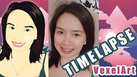 Vexel Art using Adobe Photoshop CS6 Timelapse