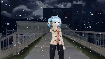 (MMD) Freezing rain (After Effects test)