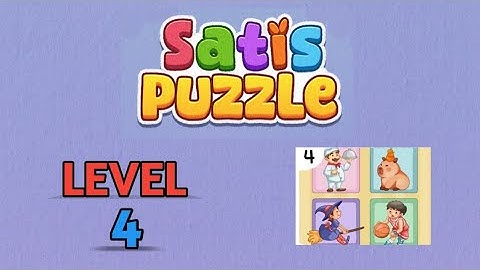 Satis Puzzle level 4 WALKTHROUGH 