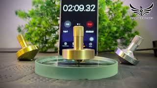 Brass Spinning Top Endurance Test | How Long Can It Spin? | Star Quick Links
