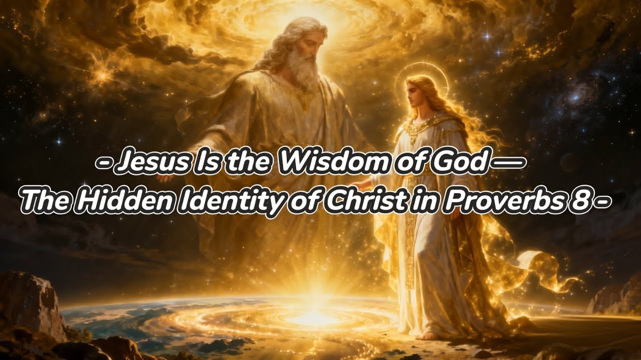 Jesus Is the Wisdom of God — The Hidden Identity of Christ in Proverbs 8 📖