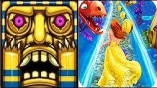 Running in Pyramid Advanture vs Princess Run Temple Dragon Escape screenshot 5
