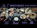 Atte P. Beast In Black - End Of The World (down pitched), drumcam