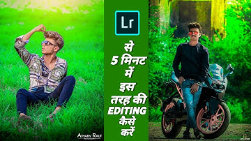 Lighitroom Atharv Raut Photo Editing - Amezing Moody Green Effect Editing | LR Tutorial