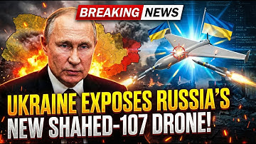 Oekraïne ONTHULD Russische nieuwe Shahed-107 drone!