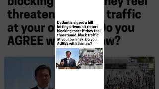 DeSantis Road Block Law Sparks Massive Debate 🇺🇸