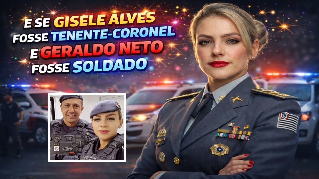 CASO GISELE ALVES: E se Gisele fosse TENENTE-CORONEL e Geraldo Neto fosse SOLDADO?