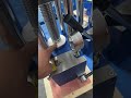 Manual tablet press machine, troubleshooting oil leaks.