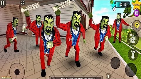 Scary Stranger 3D Walkthrough Game Play Very Funny 😂 Part 2.