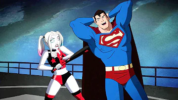 Harley Quinn 2x12 - Superman flirting with Harley Quinn