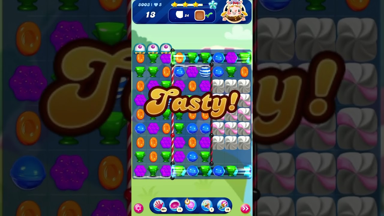 candy candy です 8003 Candy Crush Saga Level 8003 Walkthrough - YouTube