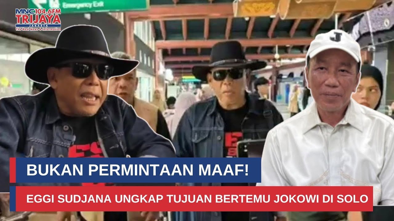 Eggi Sudjana Puji Sikap Jokowi, Tapi Tegaskan Tak Pernah Minta Maaf I Trijaya Update