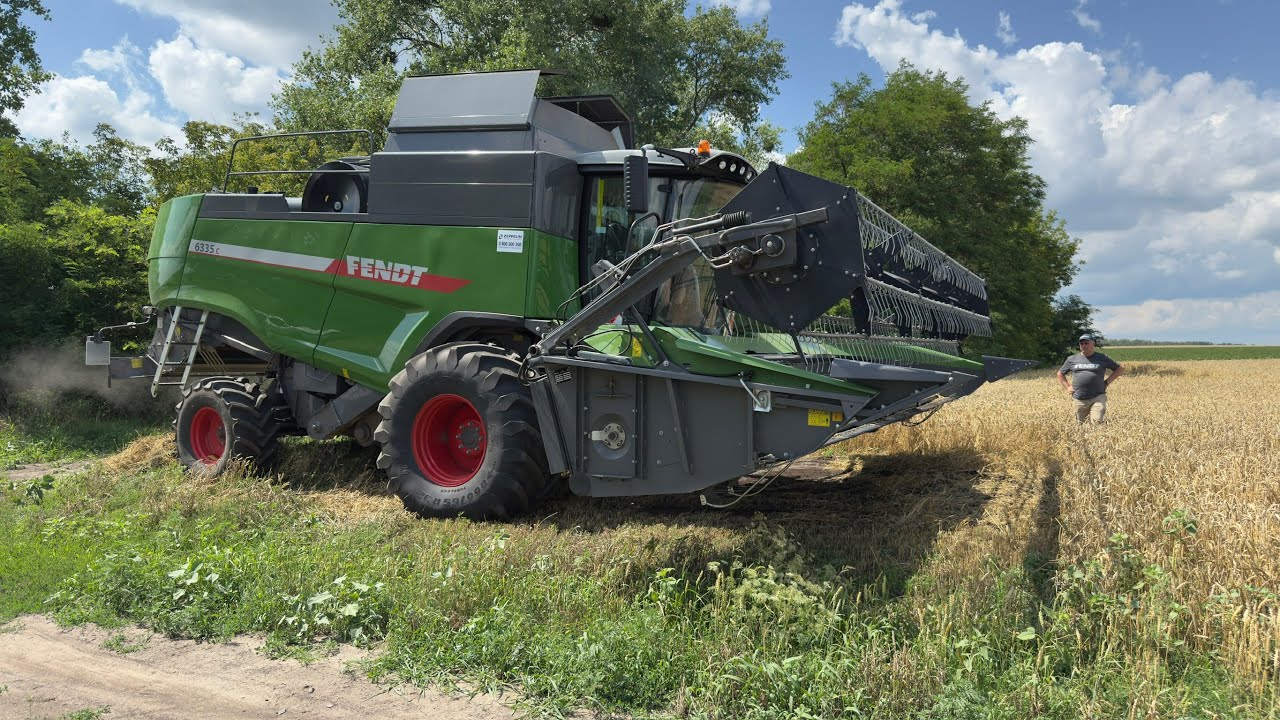 Найпростіший та економний комбайн🔥Fendt 6335C👍💪🚀🔥Ідеальний комбайн для середнього фермера 👌