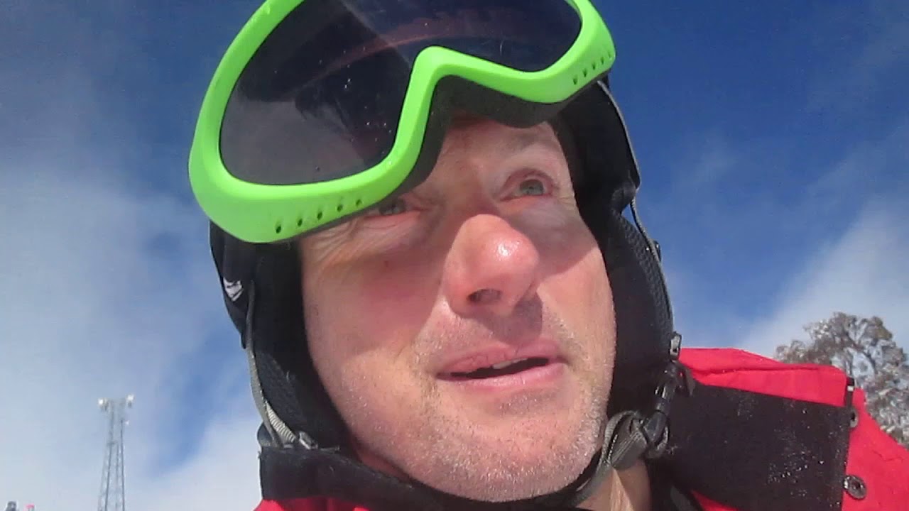 trademark meaning Snake girl first run of day at Mount Buller on a snow board