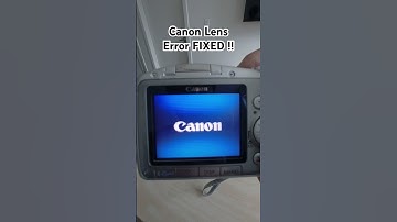Canon PowerShot SX 100 IS Lens Error Fixed #canoncamera #photography #cameralens #canon