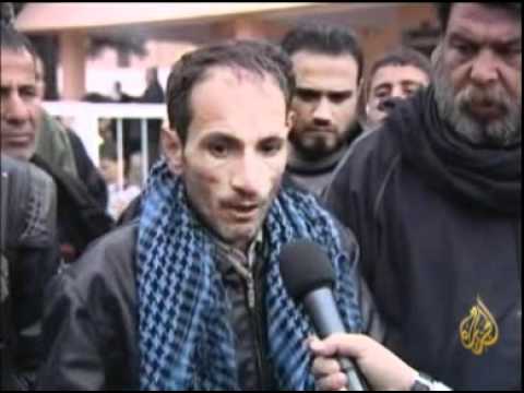 مظاهرات اللاجئين السوريين للتنديد بمجازر النظام