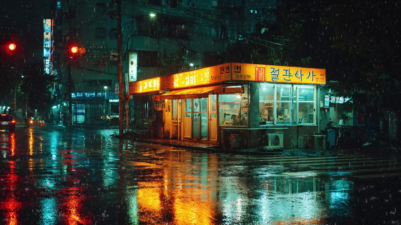 Kyoto at 1AM 🌙 Aesthetic Rain Lofi Mix for Focus & Chill