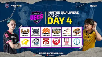 INVITED QUALIFIER MATCH DAY 4 - UECS SEASON #11