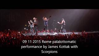 James Kottak palalottomatica Rome Beautiful performance