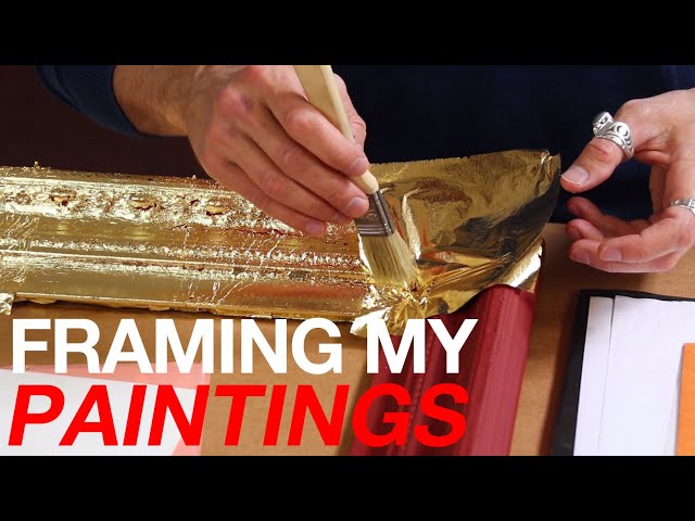 How to Frame Art Using Vintage Picture Frames - Nick + Alicia
