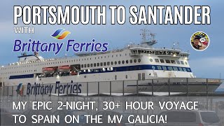 Portsmouth to Santander: My Epic, 2 Night, 30+ hour Voyage on Brittany Ferries MV Galicia! screenshot 5