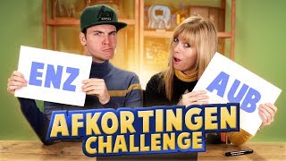 AFKORTINGEN CHALLENGE!