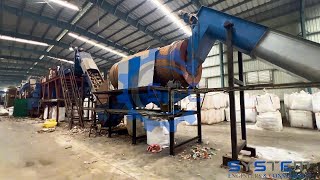 4 Ton Per Hour PET Bottle Washing Plant | Indore Installation Project (2025) | 4000 KG/HR Line